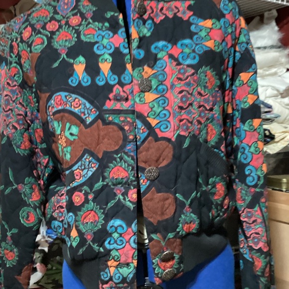 Carole Little Multicolor Patterned Jacket - Picture 6 of 10